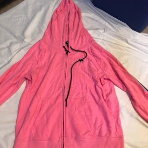 zip up hoodie PINK VS